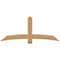 Ekena Millwork Bellingham Timber Gable Bracket, Western Red Cedar, 72"W x 30"H x 1 1/2"D x 5 1/2"F, 10/12 Pitch GBW072X30X0206BEL00SWR - alternate 1
